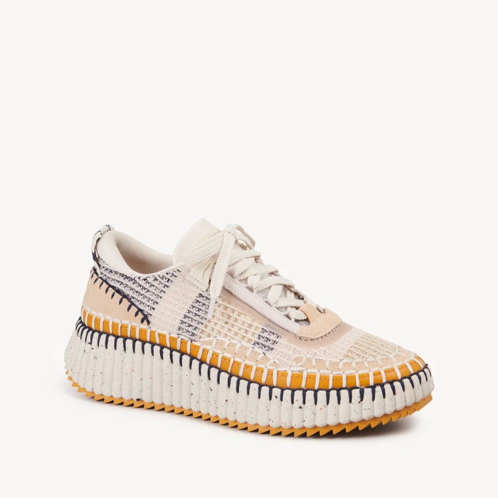 Chloe Nama Women’s sneakers, lightly worn and like-new. Size EU40/US10. - Picture 10 of 12